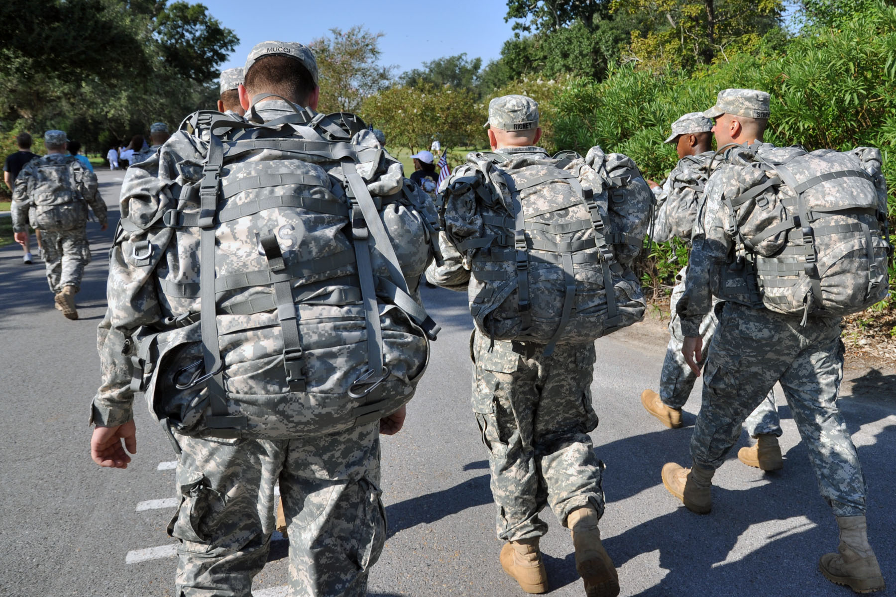 Soldiers, community commemorate 9/11 with Freedom Walk