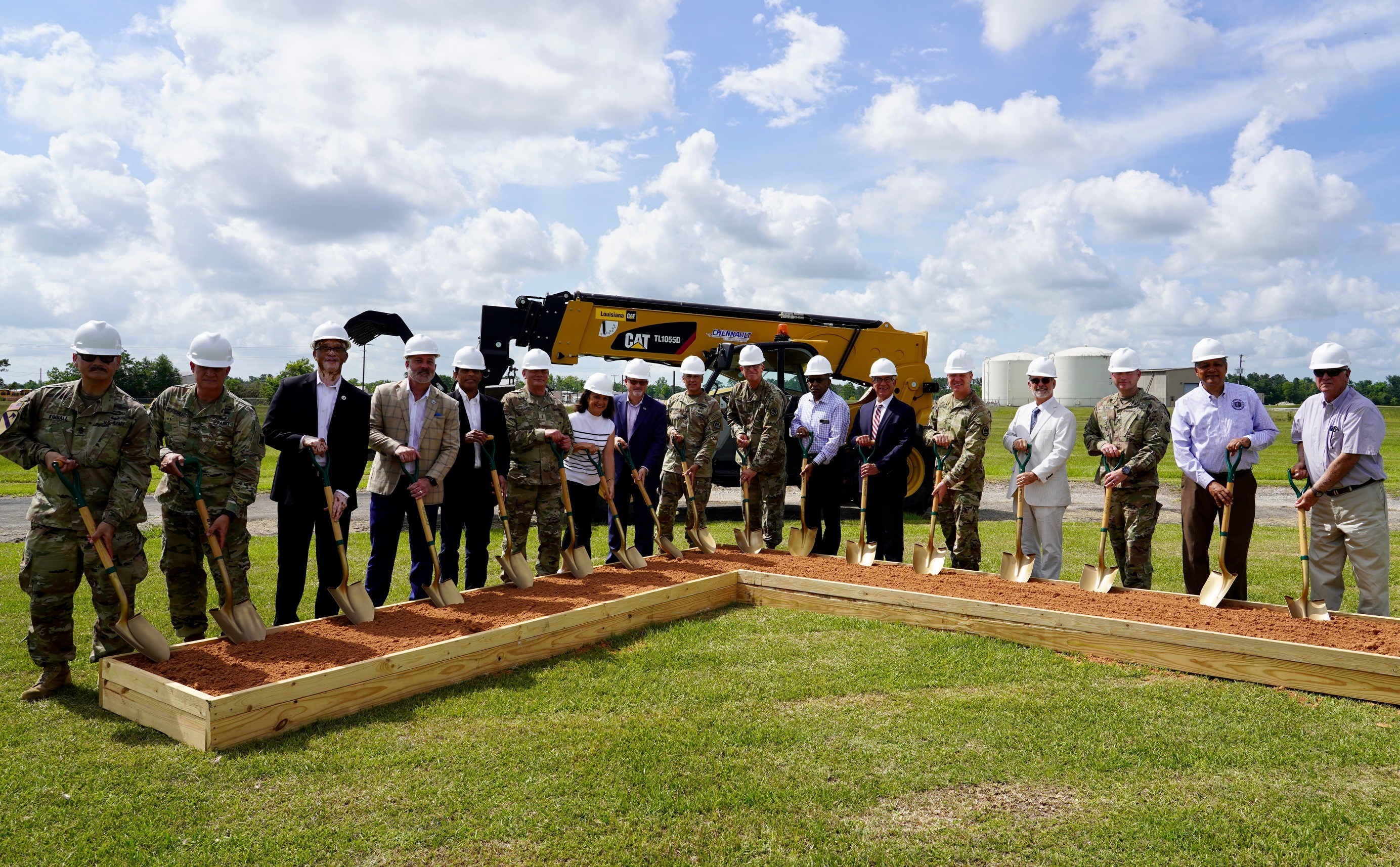 La. Guard breaks ground on Lake Charles Readiness Center