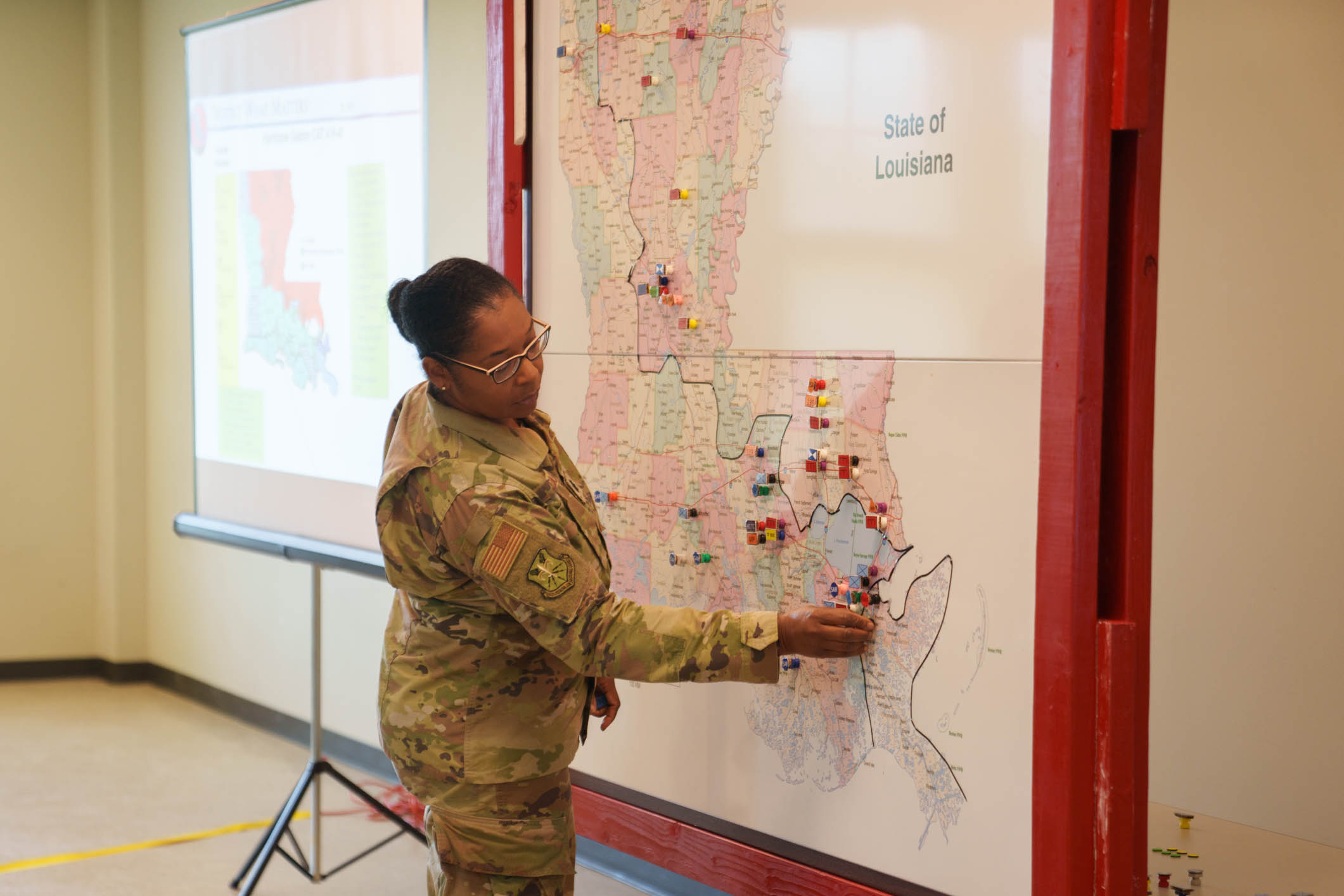 La. Guard conducts simulated hurricane training exercise