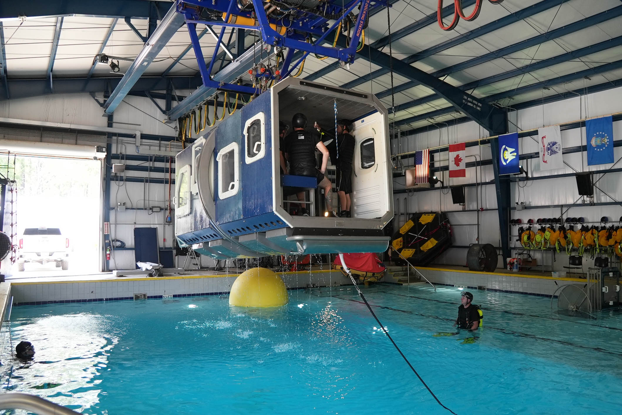 La. Guard conducts helicopter over-water survival training