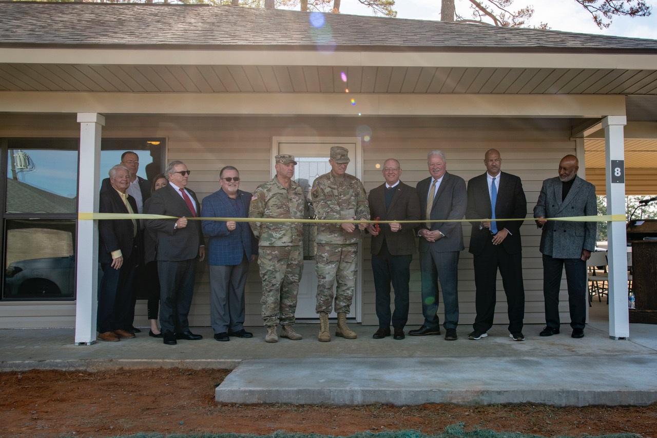 La. National Guard Training Center Pineville hosts housing ribbon cutting
